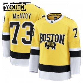 Maillot de Hockey Boston Bruins Fanatics NHL Stadium Series Premium Charlie Mcavoy 2025-26 Gold - Enfant