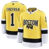 Maillot de Hockey Boston Bruins Fanatics NHL Stadium Series Premium Jeremy Swayman 2025-26 Gold - Homme