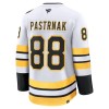 Maillot de Hockey Boston Bruins Fanatics Premium David Pastrnak 2025-26 Blanc Extérieur - Homme