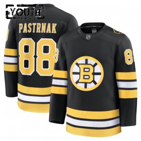 Maillot de Hockey Boston Bruins Fanatics Premium David Pastrnak 2025-26 Noir Domicile - Enfant