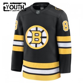 Maillot de Hockey Boston Bruins Fanatics Premium David Pastrnak 2025-26 Noir Domicile - Enfant