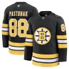 Maillot de Hockey Boston Bruins Fanatics Premium David Pastrnak 2025-26 Noir Domicile - Homme
