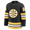 Maillot de Hockey Boston Bruins Fanatics Premium David Pastrnak 2025-26 Noir Domicile - Homme