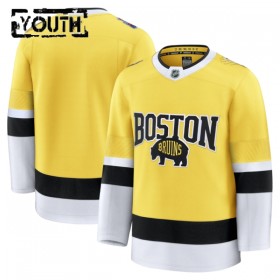Maillot de Hockey Boston Bruins Personnaliser Fanatics NHL Stadium Series Premium 2025-26 Gold - Enfant