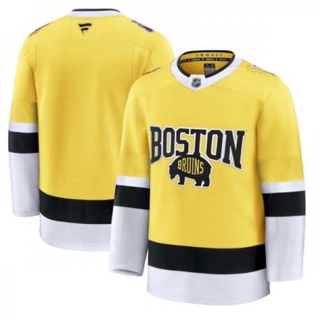 Maillot de Hockey Boston Bruins Personnaliser Fanatics NHL Stadium Series Premium 2025-26 Gold - Homme Maillot de Hockey Boston Bruins Personnaliser Fanatics NHL Stadium Series Premium 2025-26 Gold - Homme