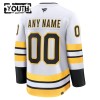 Maillot de Hockey Boston Bruins Personnaliser Fanatics Premium 2025-26 Blanc Extérieur - Enfant