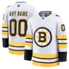 Maillot de Hockey Boston Bruins Personnaliser Fanatics Premium 2025-26 Blanc Extérieur - Homme