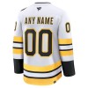 Maillot de Hockey Boston Bruins Personnaliser Fanatics Premium 2025-26 Blanc Extérieur - Homme
