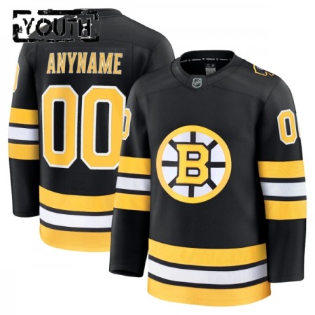 Maillot de Hockey Boston Bruins Personnaliser Fanatics Premium 2025-26 Noir Domicile - Enfant Maillot de Hockey Boston Bruins Personnaliser Fanatics Premium 2025-26 Noir Domicile - Enfant