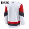 Maillot de Hockey Carolina Hurricanes Personnaliser Fanatics Premium 2025-26 Blanc Extérieur - Enfant