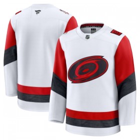 Maillot de Hockey Carolina Hurricanes Personnaliser Fanatics Premium 2025-26 Blanc Extérieur - Homme