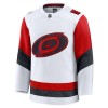 Maillot de Hockey Carolina Hurricanes Personnaliser Fanatics Premium 2025-26 Blanc Extérieur - Homme