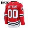 Maillot de Hockey Chicago Blackhawks Personnaliser Fanatics Centennial Premium 2025-26 Rouge - Enfant