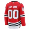 Maillot de Hockey Chicago Blackhawks Personnaliser Fanatics Centennial Premium 2025-26 Rouge - Homme