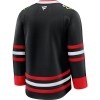 Maillot de Hockey Chicago Blackhawks Personnaliser Fanatics Premium 2025-26 Noir Troisième - Homme