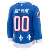 Maillot de Hockey Colorado Avalanche Personnaliser Fanatics Heritage Premium 2025-26 Bleu Troisième - Homme