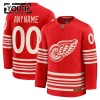 Maillot de Hockey Detroit Red Wings Personnaliser Fanatics Centennial Premium 2025-26 Rouge - Enfant