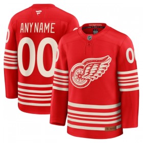 Maillot de Hockey Detroit Red Wings Personnaliser Fanatics Centennial Premium 2025-26 Rouge - Homme