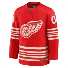 Maillot de Hockey Detroit Red Wings Personnaliser Fanatics Centennial Premium 2025-26 Rouge - Homme