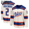 Maillot de Hockey Edmonton Oilers Fanatics Premium Evan Bouchard 2025-26 Blanc Troisième - Enfant Maillot de Hockey Edmonton Oilers Fanatics Premium Evan Bouchard 2025-26 Blanc Troisième - Enfant