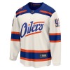 Maillot de Hockey Edmonton Oilers Fanatics Premium Ryan Nugent-Hopkins 2025-26 Blanc Troisième - Homme