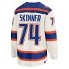 Maillot de Hockey Edmonton Oilers Fanatics Premium Stuart Skinner 2025-26 Blanc Troisième - Homme