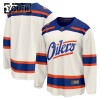 Maillot de Hockey Edmonton Oilers Personnaliser Fanatics Premium 2025-26 Blanc Troisième - Enfant Maillot de Hockey Edmonton Oilers Personnaliser Fanatics Premium 2025-26 Blanc Troisième - Enfant