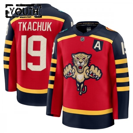 Maillot de Hockey Florida Panthers Fanatics Premium Matthew Tkachuk 2025-26 Rouge Winter Classic - Enfant