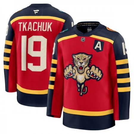 Maillot de Hockey Florida Panthers Fanatics Premium Matthew Tkachuk 2025-26 Rouge Winter Classic - Homme