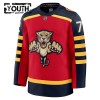 Maillot de Hockey Florida Panthers Fanatics Premium Sergei Bobrovsky 2025-26 Rouge Winter Classic - Enfant