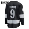 Maillot de Hockey Los Angeles Kings Fanatics Premium Adrian Kempe 2025-26 Noir Troisième - Enfant