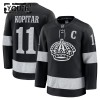 Maillot de Hockey Los Angeles Kings Fanatics Premium Anze Kopitar 2025-26 Noir Troisième - Enfant