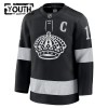 Maillot de Hockey Los Angeles Kings Fanatics Premium Anze Kopitar 2025-26 Noir Troisième - Enfant