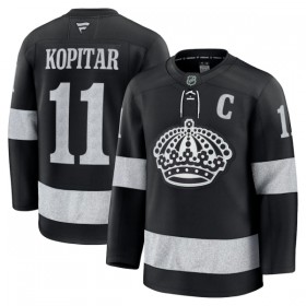 Maillot de Hockey Los Angeles Kings Fanatics Premium Anze Kopitar 2025-26 Noir Troisième - Homme