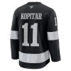 Maillot de Hockey Los Angeles Kings Fanatics Premium Anze Kopitar 2025-26 Noir Troisième - Homme