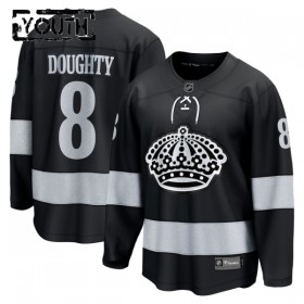 Maillot de Hockey Los Angeles Kings Fanatics Premium Drew Doughty 2025-26 Noir Troisième - Enfant
