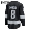 Maillot de Hockey Los Angeles Kings Fanatics Premium Drew Doughty 2025-26 Noir Troisième - Enfant