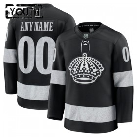 Maillot de Hockey Los Angeles Kings Personnaliser Fanatics Premium 2025-26 Noir Troisième - Enfant