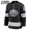 Maillot de Hockey Los Angeles Kings Personnaliser Fanatics Premium 2025-26 Noir Troisième - Enfant