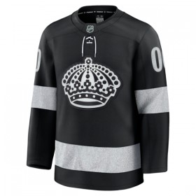 Maillot de Hockey Los Angeles Kings Personnaliser Fanatics Premium 2025-26 Noir Troisième - Homme