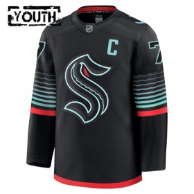 Jordan Maillot de Hockey Seattle Kraken Fanatics Premium Eberle 2025-26 Noir Troisième - Enfant