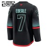 Jordan Maillot de Hockey Seattle Kraken Fanatics Premium Eberle 2025-26 Noir Troisième - Enfant