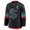 Jordan Maillot de Hockey Seattle Kraken Fanatics Premium Eberle 2025-26 Noir Troisième - Homme