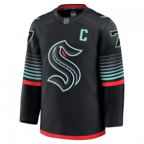 Jordan Maillot de Hockey Seattle Kraken Fanatics Premium Eberle 2025-26 Noir Troisième - Homme