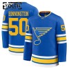 Jordan Maillot de Hockey St. Louis Blues Fanatics Premium Binnington 2025-26 Bleu Domicile - Enfant Jordan Maillot de Hockey St. Louis Blues Fanatics Premium Binnington 2025-26 Bleu Domicile - Enfant