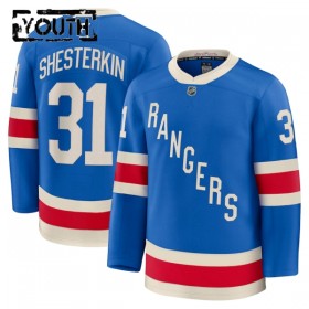 Maillot de Hockey New York Rangers Fanatics Centennial Premium Igor Shesterkin 2025-26 Bleu - Enfant