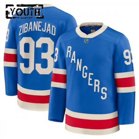 Maillot de Hockey New York Rangers Fanatics Centennial Premium Mika Zibanejad 2025-26 Bleu - Enfant Maillot de Hockey New York Rangers Fanatics Centennial Premium Mika Zibanejad 2025-26 Bleu - Enfant