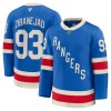 Maillot de Hockey New York Rangers Fanatics Centennial Premium Mika Zibanejad 2025-26 Bleu - Homme