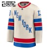 Maillot de Hockey New York Rangers Fanatics Premium Alexis Lafreniere 2025-26 Blanc Winter Classic - Enfant