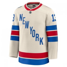 Maillot de Hockey New York Rangers Fanatics Premium Alexis Lafreniere 2025-26 Blanc Winter Classic - Homme